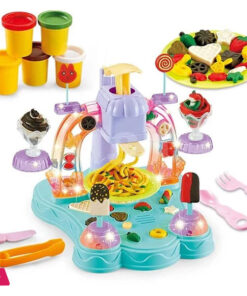 Colorful Ice Cream Modelling Clay Set With Music