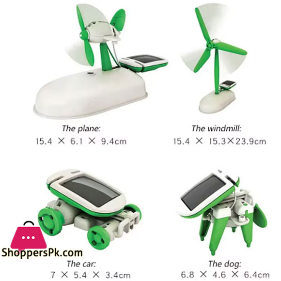 Creative Educational 6 In 1 Solar Kit For Kids 9 Creative Educational 6 In 1 Solar Kit For Kids