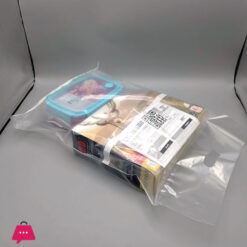 D-Handle Courier Flyer Bags With Pocket Pack – 100 Peaces – 12 X 16 Inch