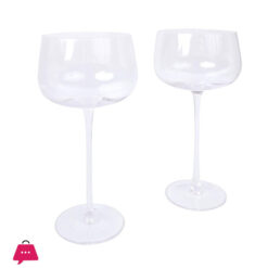 Danny Home Crystal Cocktail Glasses Set Of 2 500Ml Cry09