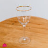 Danny Home Golden Rimmed Wine Glasses Set Of 4 Pieces Cb12-04