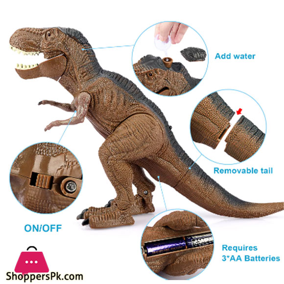 Dinosaur Planet Battery Operated Remote Control T-Rex Figure Walking Toy