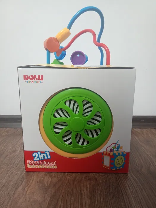 Dolu 2 ​​In 1 Educational Cube And Puzzle 5092