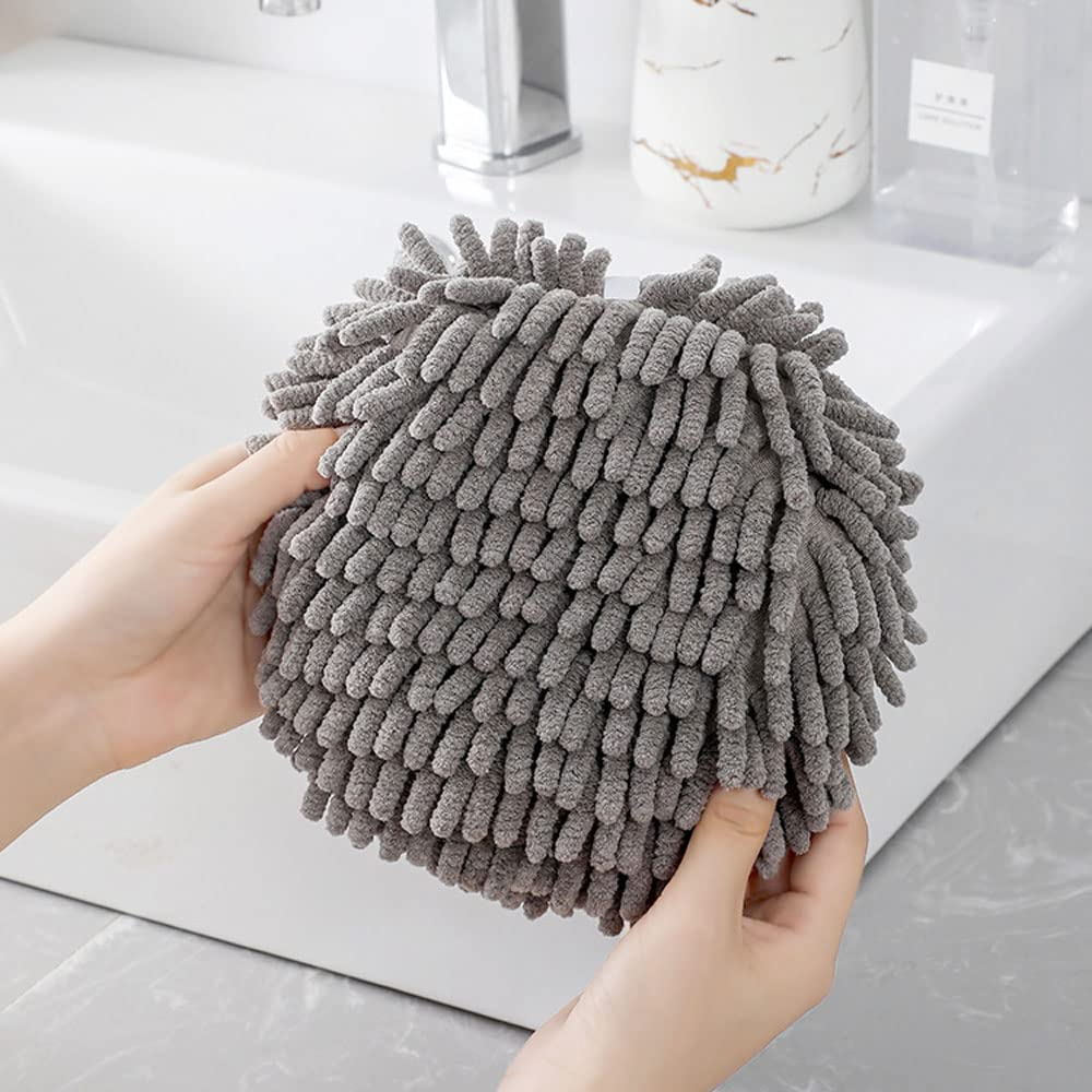 Fuzzy Ball Towel Hanging Bathroom Handtowels Monochrome Fluffy Microfiber Ball Towel Quick Dry Plush Absorbent Towels 10 Fuzzy Ball Towel Hanging Bathroom Handtowels Monochrome Fluffy Microfiber Ball Towel Quick Dry Plush Absorbent Towels