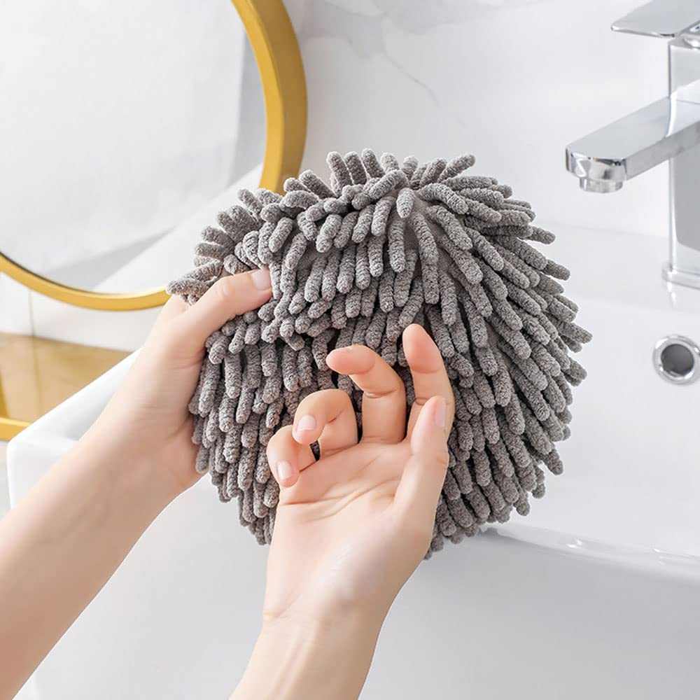 Fuzzy Ball Towel Hanging Bathroom Handtowels Monochrome Fluffy Microfiber Ball Towel Quick Dry Plush Absorbent Towels 8 Fuzzy Ball Towel Hanging Bathroom Handtowels Monochrome Fluffy Microfiber Ball Towel Quick Dry Plush Absorbent Towels