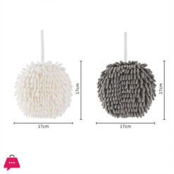 Fuzzy Ball Towel Hanging Bathroom Handtowels Monochrome Fluffy Microfiber Ball Towel Quick Dry Plush Absorbent Towels 7 Fuzzy Ball Towel Hanging Bathroom Handtowels Monochrome Fluffy Microfiber Ball Towel Quick Dry Plush Absorbent Towels