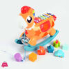 Huanger 5 in 1 Rocking Horse Shape Musical Instrument for Kids