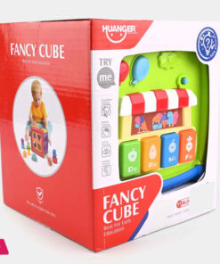 Huanger Fancy Cube Educational Toy For Kids 6-in-1 Musical Baby Learning Toys