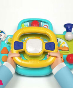 Huanger Interactive Steering Wheel Navigation Bridge Play Set