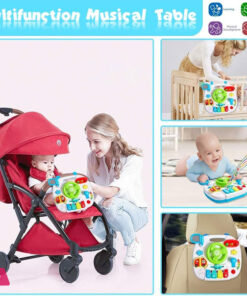 Kids Educational Interactive Steering Wheel Toy With Music &Amp; Lights 14 Kids Educational Interactive Steering Wheel Toy With Music &Amp; Lights - Image 2