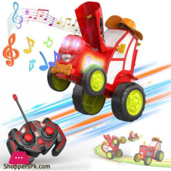 Crazy Jumping Tractor Kids Rechargeable Remote Control Crazy Jumping Cars Toys 6 Crazy Jumping Tractor Kids Rechargeable Remote Control Crazy Jumping Cars Toys