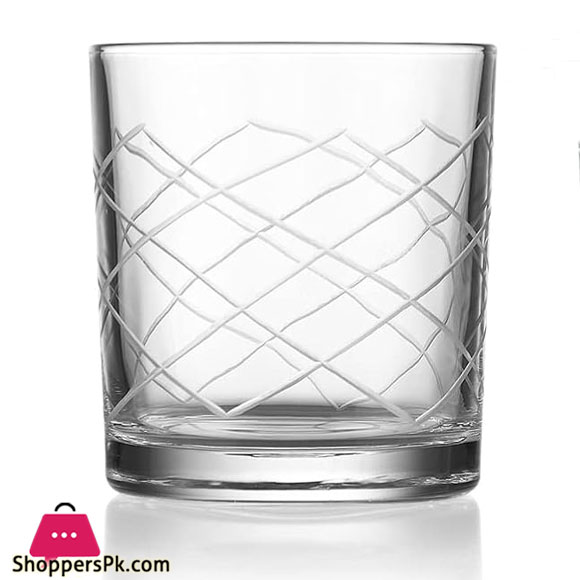King Crystal 6Pcs Set Of 12Oz Glass Tumbler For Cocktail ( 6 Designes Available ) 4 King Crystal 6Pcs Set Of 12Oz Glass Tumbler For Cocktail ( 6 Designes Available ) - Image 2