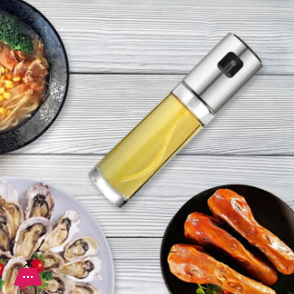 Kitchen Glass Leakproof Oil Spray Bottle Pump For Bbq , Frying , Salad , Baking &Amp; Cooking 1900-1