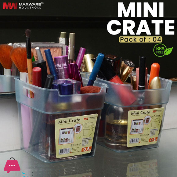 Maxware Household New Arrival Mini Crate 4Pcs Pack