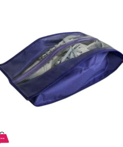 Portable Travel Waterproof Transparent Shoe Organizer Bag - Image 3