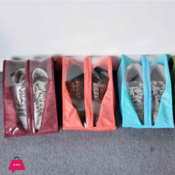 Portable Travel Waterproof Transparent Shoe Organizer Bag