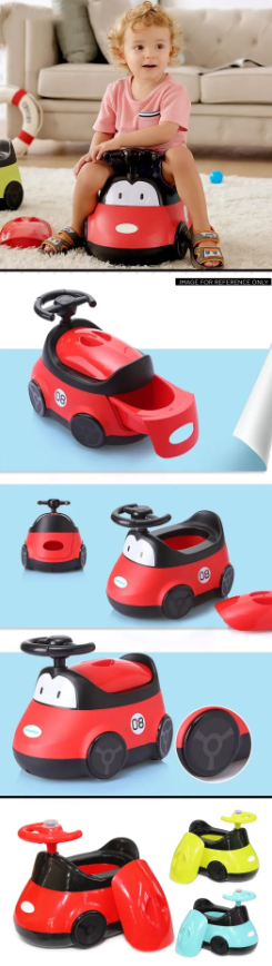 Potty Trainer Car Shape Design