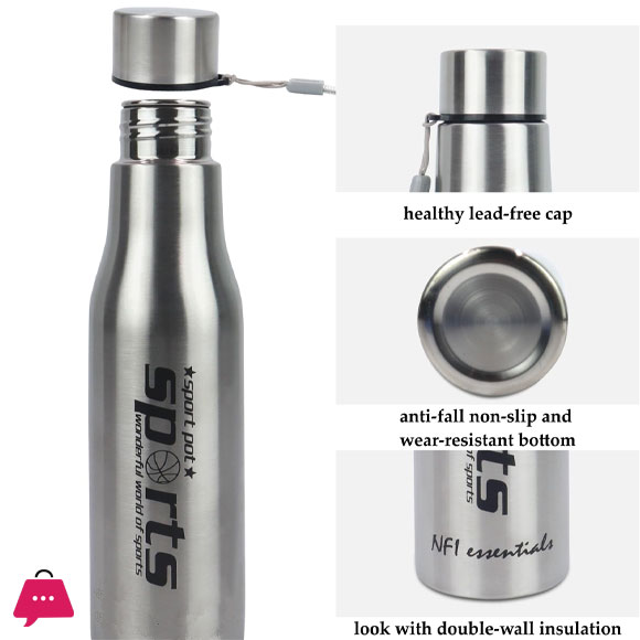 Stainless Steel Sports Water Bottle 8 Stainless Steel Sports Water Bottle