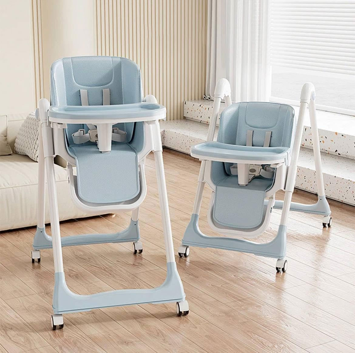 Toddler High Chair With Wheels For Dining Table