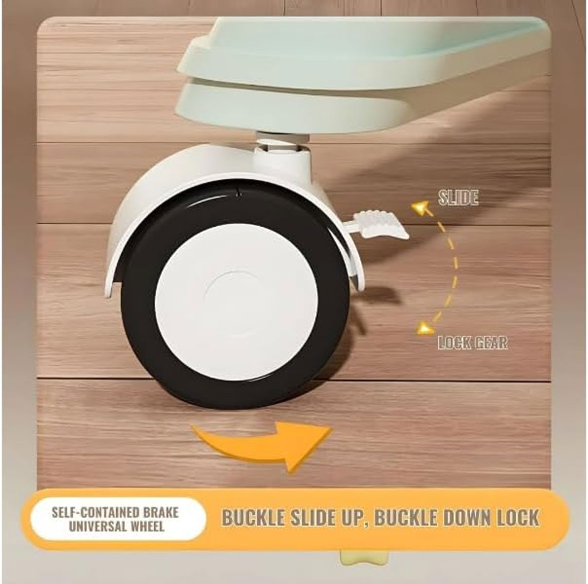 Toddler High Chair With Wheels For Dining Table