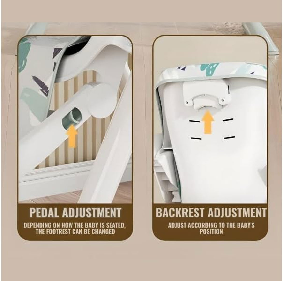 Toddler High Chair With Wheels For Dining Table