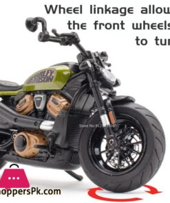 1:12 Scale Halei Sporter Ss Alloy Motorcycle Harley Davidson Model Toys Diecast Sound Light 10 1:12 Scale Halei Sporter Ss Alloy Motorcycle Harley Davidson Model Toys Diecast Sound Light - Image 3