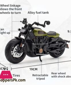 1:12 Scale Halei Sporter Ss Alloy Motorcycle Harley Davidson Model Toys Diecast Sound Light 13 1:12 Scale Halei Sporter Ss Alloy Motorcycle Harley Davidson Model Toys Diecast Sound Light - Image 6