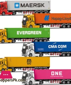 124 diecast Container Tractor Truck Model alloy Metal