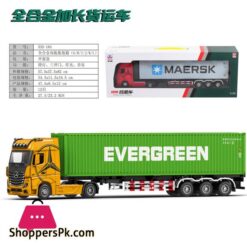 124 Diecast Container Tractor Truck Model Alloy Metal