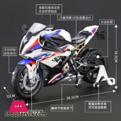 1:9 Scale Bmw S1000Rr Motorcycle High Simulation Alloy Model