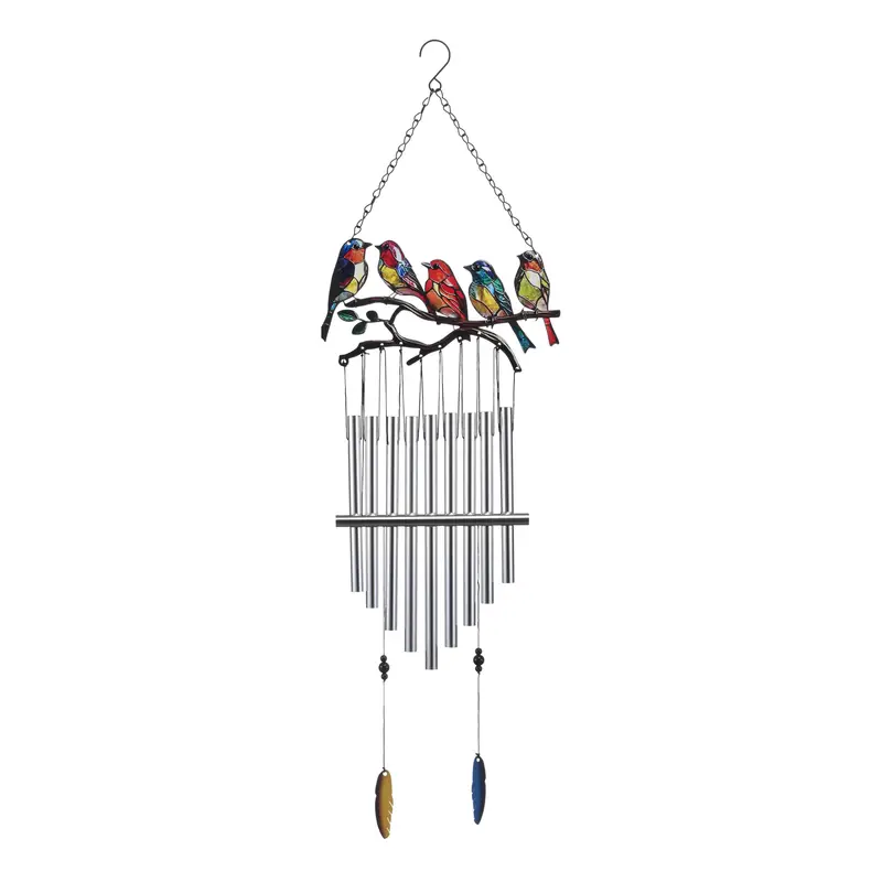 1Pc Outdoor Bird Wind Chime Bird Wind Chime Outdoor Decoration