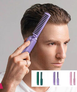 2 In1 Wireless Comb Straightner Portable Mini Electric Hair Brush Dual Use 7 2 In1 Wireless Comb Straightner Portable Mini Electric Hair Brush Dual Use - Image 3