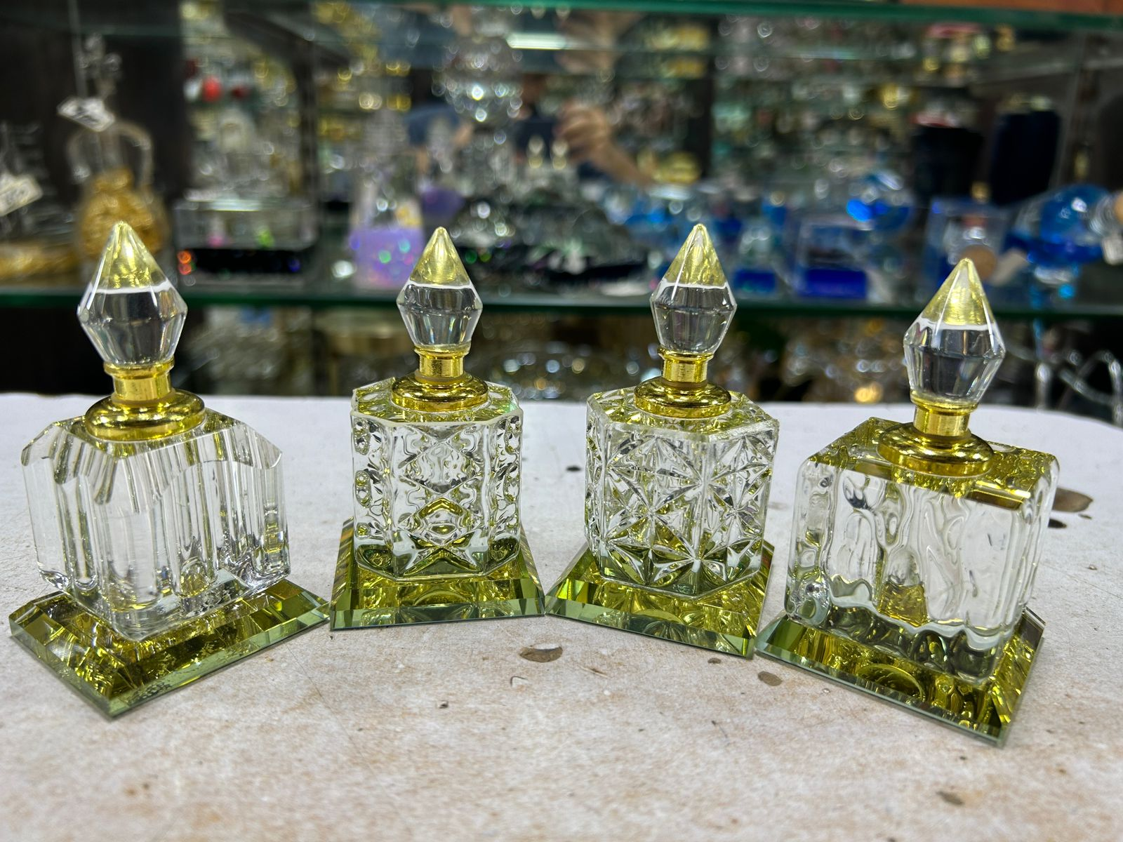 3Ml Empty Refillable Crystal Attar Bottle 1-Pcs