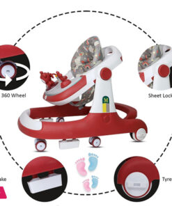 Multi-Functional Anti-Flip Baby Stroller Baby Walker Can Sit And Push Starting Car - Image 4
