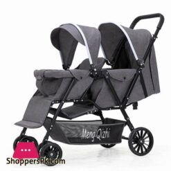 Baby Stroller New Design Two Seats Sit And Lie Down Baby Bed Lightweight Foldable Twins Child Pram Baby Carriage Baby-Car