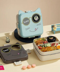 Cat Bento Lunch Box for Kids