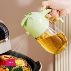 580Ml Glass Oil Bottle Kitchen Cooking Oil Sprayer Oil Sprayer Container
