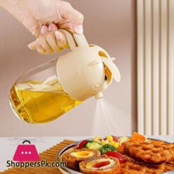 580Ml Glass Oil Bottle Kitchen Cooking Oil Sprayer Oil Sprayer Container