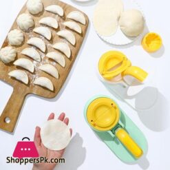 Kitchen Dumpling Press Mold 2-In-1 Gadgets Multifunctional Steamed Stuffed Bun Diy Making Tool