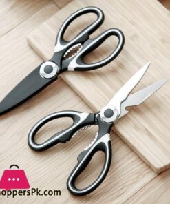 Stainless Steel Kitchen Scissors Cutting Vegetable Meat Chicken Bone Fish Beer Opener Professional Multipurpose Scissors