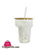 Bg45088 Tall Glass Straw Cup 98C