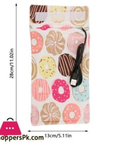 BestGOUSB Baby Bottle Warmer Portable Milk Travel Heater Storage Cover Insulation Thermostat Donut