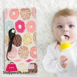 Bestgousb Baby Bottle Warmer Portable Milk Travel Heater Storage Cover Insulation Thermostat Donut