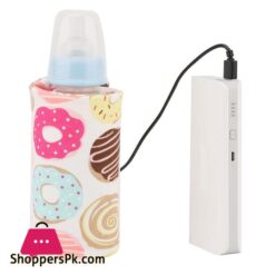 Bestgousb Baby Bottle Warmer Portable Milk Travel Heater Storage Cover Insulation Thermostat Donut