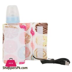 Bestgousb Baby Bottle Warmer Portable Milk Travel Heater Storage Cover Insulation Thermostat Donut