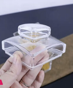 Air Tight Clear Square Acrylic Jar 700Ml – K-5014 6 Air Tight Clear Square Acrylic Jar 700Ml – K-5014 - Image 2