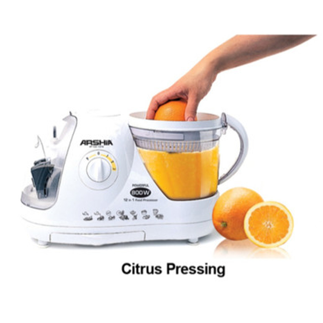 Arshia 12 In 1 Food Processor 800W Multipurpose Kitchen Appliance - 1378