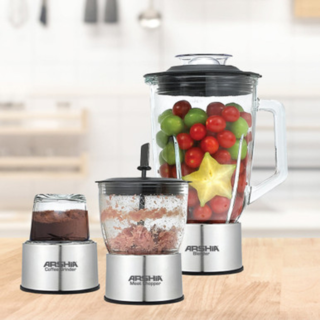 Arshia 4 In 1 Multifunctional Juicer Extractor - 2544