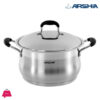Arshia Stainless Steel Casserole 28Cm - 732