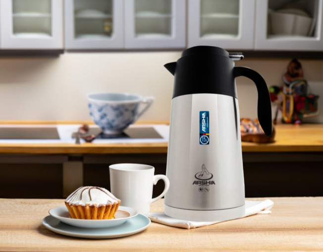 Arshia Stainless Steel Vacuum Air Pot 1.5L - 1825